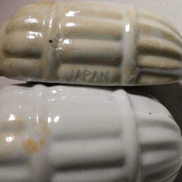 Bird Feeders Vintage Milk Glass Bird Cage - Picture 5 of 8